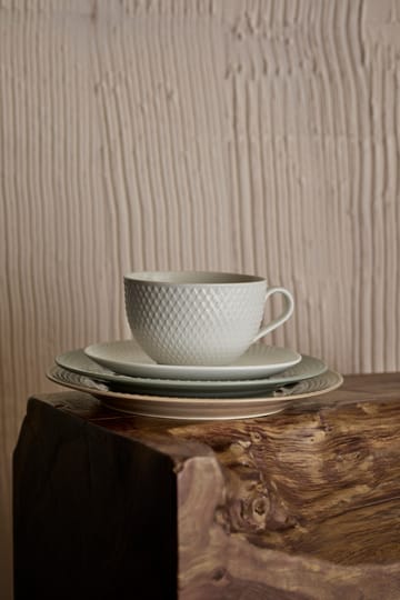 Rhombe Earth frokosttallerken Ø21 cm - Moss - Lyngby Porcelæn