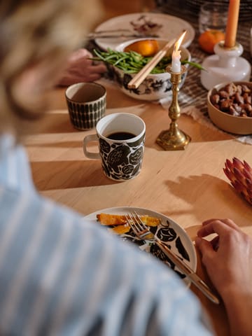 Alku kaffekop uden hank 20 cl 2-pak - Brun/Grøn - Marimekko