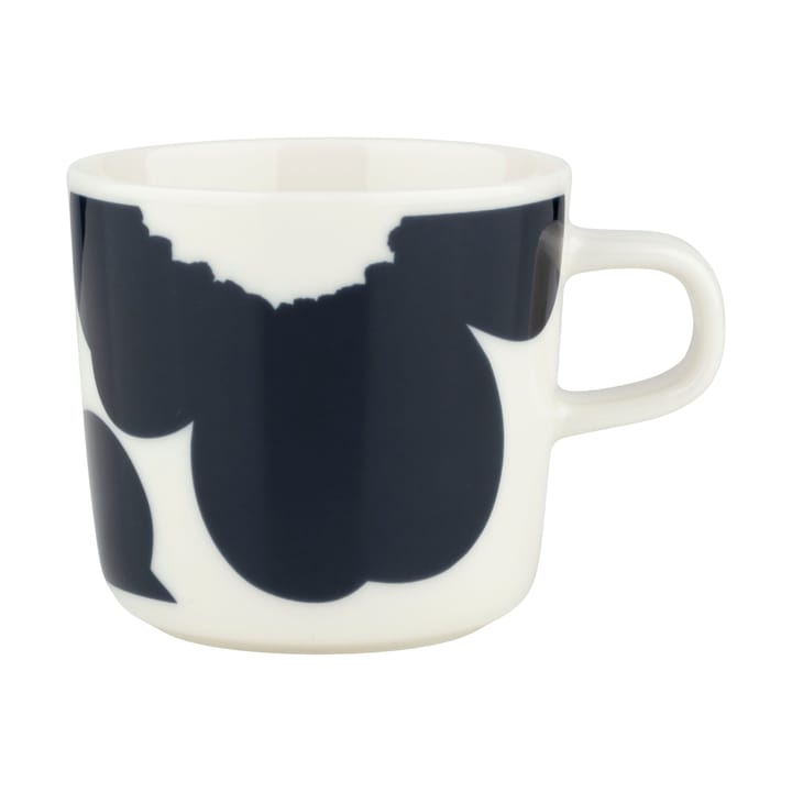 Iso Unikko kaffekop 20 cl - White-dark blue - Marimekko