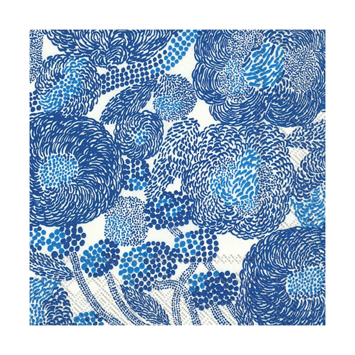 Mynsteri serviet 33x33 cm 20-pak - Cream blue - Marimekko