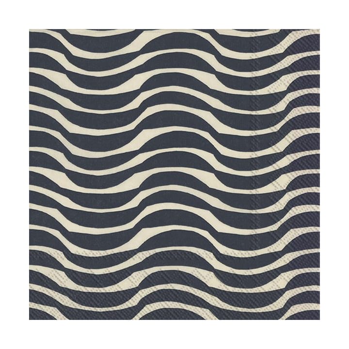 Palko serviet 33x33 cm 20-pak - Cream-blue - Marimekko