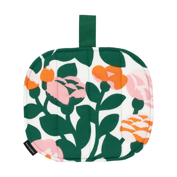 Pieni green green grydelap 22x25 cm - Grøn-orange - Marimekko