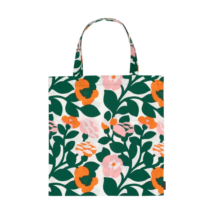 Pieni green green taske 44x43 cm - Grøn-orange - Marimekko