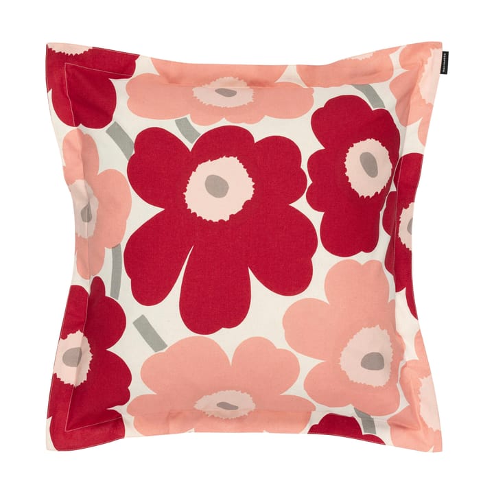 Pieni Unikko pudebetræk 50x50 cm, Dark cherry-rose Marimekko