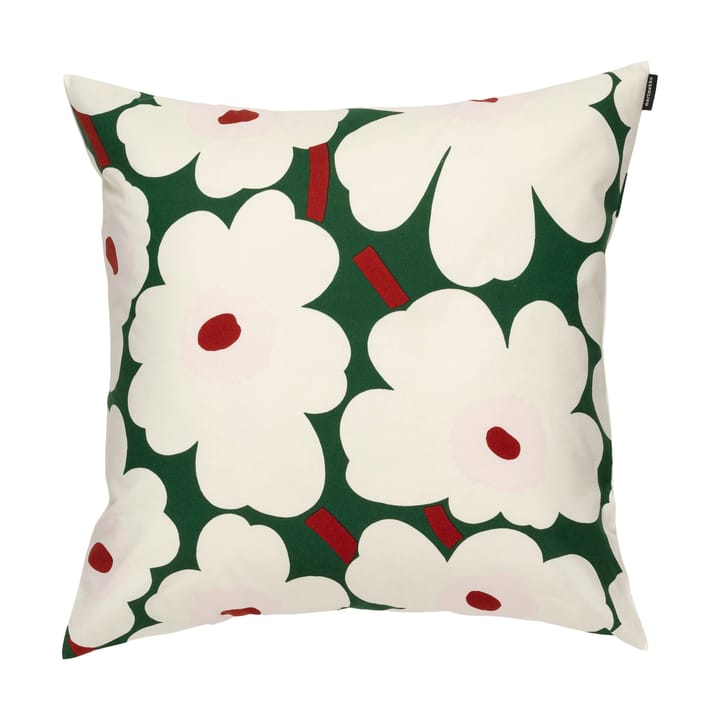 Pieni Unikko pudebetræk 50x50 cm - Green - Marimekko