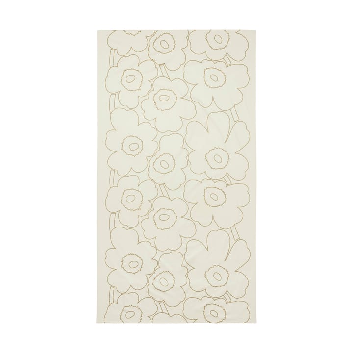 Piirto Unikko borddug 135x250 cm, Linen-gold Marimekko