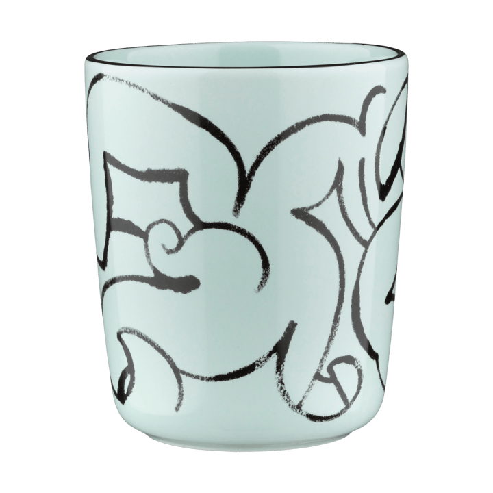 Pistilla krus 25 cl - Mint-black - Marimekko