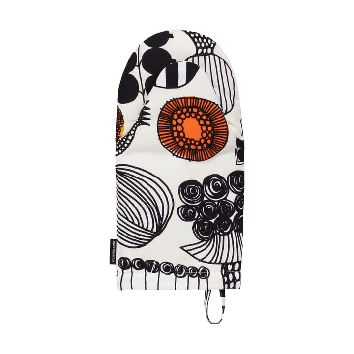 Puutarhurin parhaat grillhandske - White-black-orange - Marimekko