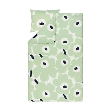 Unikko dynebetræk 150x210 cm - Off white-sage-dark blue - Marimekko