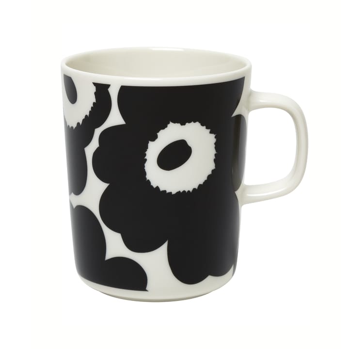 Unikko krus 25 cl - Hvid/Sort - Marimekko