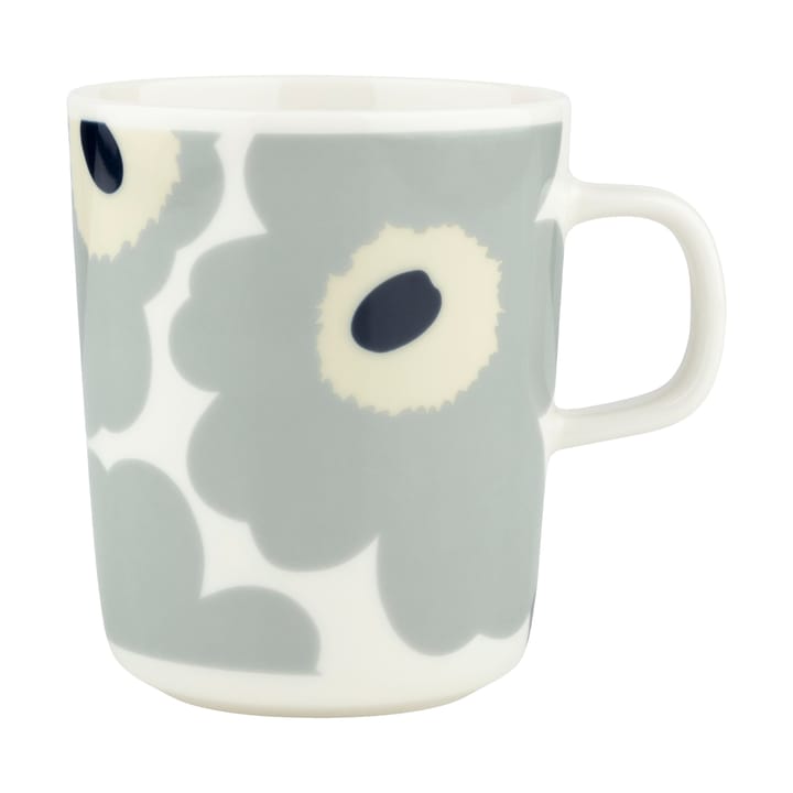 Unikko krus 25 cl - White-light grey-sand-dark blue - Marimekko