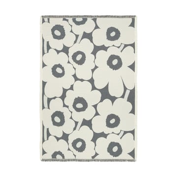 Unikko plaid 150x220 cm - Off white-charcoal-sand - Marimekko