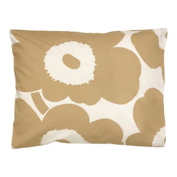 Unikko pudebetræk bomuld/hamp 50x60 cm - Beige - Marimekko