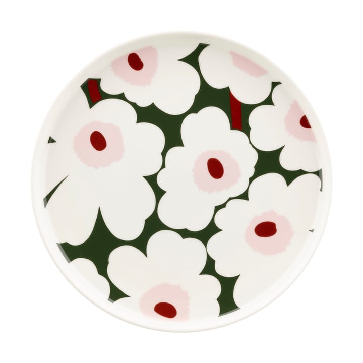 Unikko tallerken Ø25 cm - Grøn - Marimekko