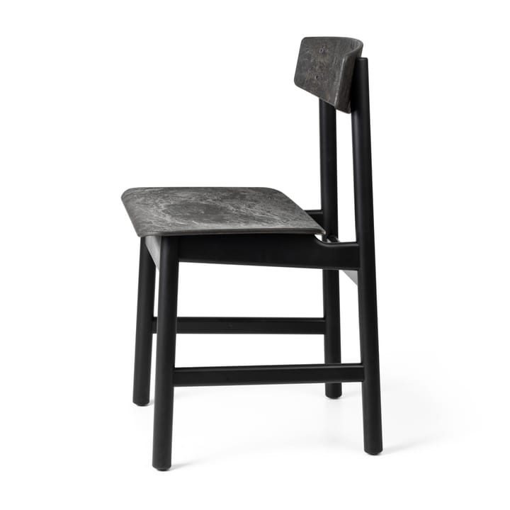 Conscious BM3162 stol, Black beech/Coffee waste black Mater