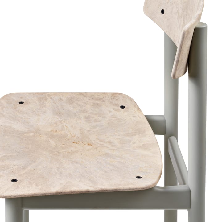 Conscious BM3162 stol, Grey beech/Wood waste grey Mater