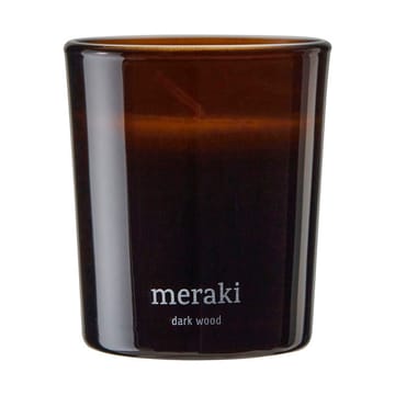 Meraki duftlys 12 timer 2-pak - Dark wood - Meraki