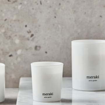 Meraki duftlys 12 timer 2-pak - White garden - Meraki