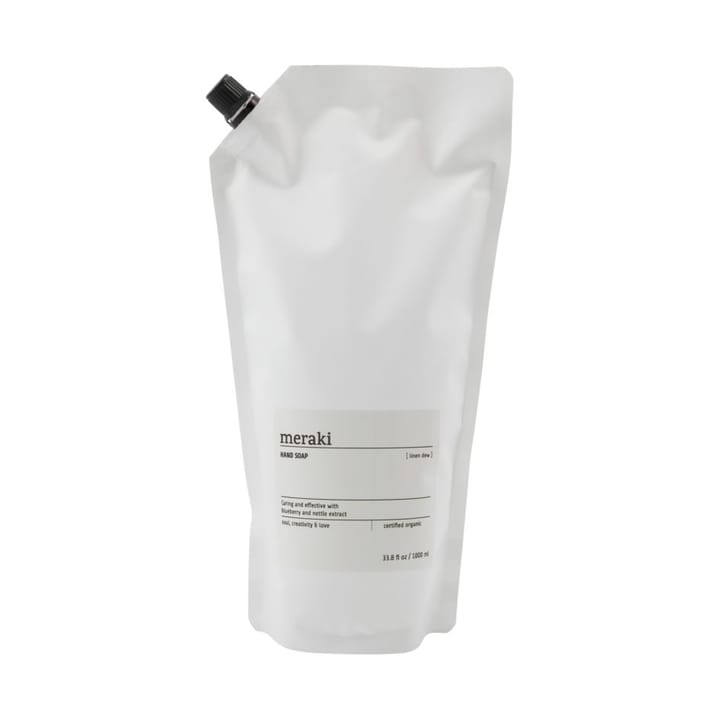 Meraki håndsæbe refill 1000 ml - Linen dew - Meraki