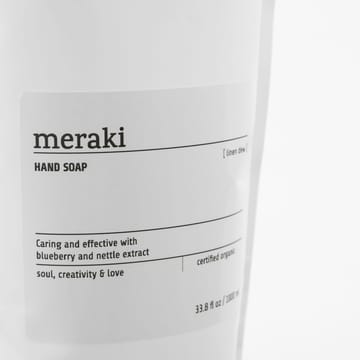 Meraki håndsæbe refill 1000 ml - Linen dew - Meraki