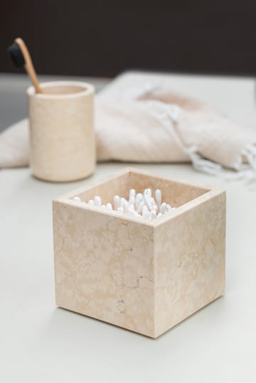 Marble kube 8,5x8,5 cm - Sand - Mette Ditmer