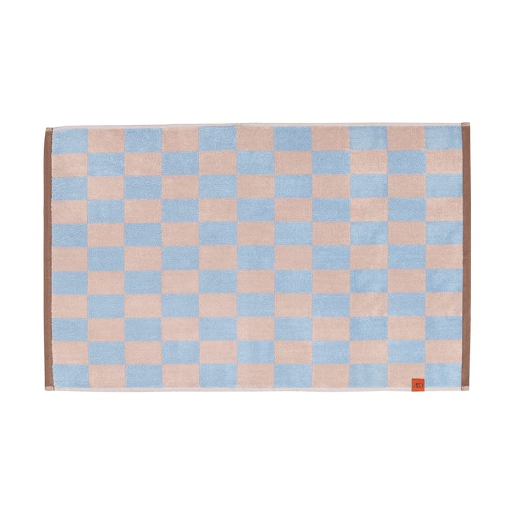 Retro bademåtte 50x80 cm - Light Blue - Mette Ditmer