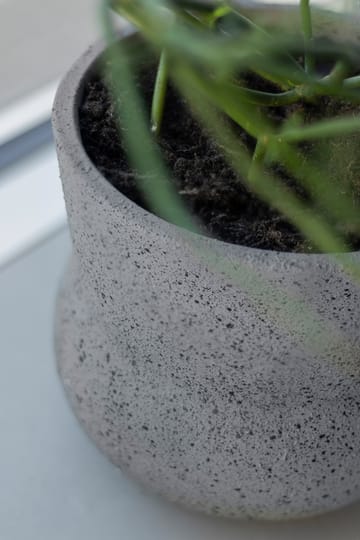 Stone blomsterkrukke Ø17 cm - Grey - Mette Ditmer