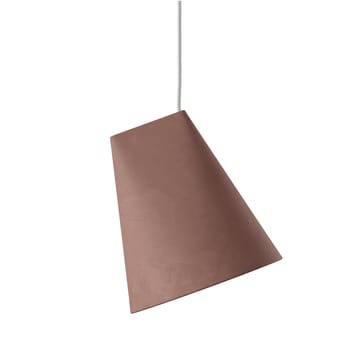 Loftslampe keramik 23x23,5 cm - Terra Cotta/Wood - MOEBE