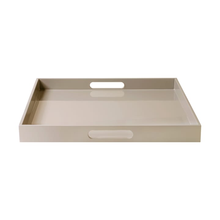 Lux lakeret serveringsbakke 40x40x4 cm - Fawn - Mojoo