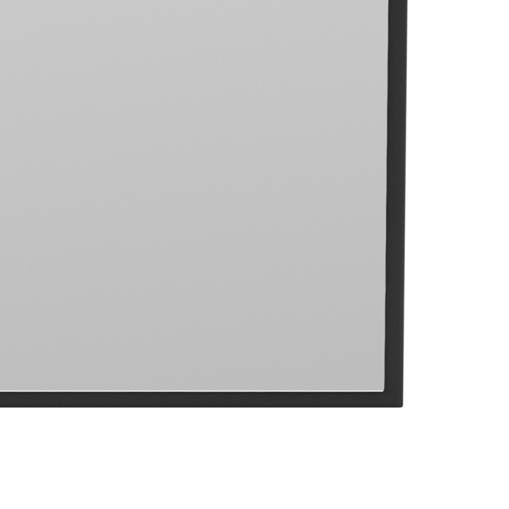Montana rektangulært spejl 46,8x69,6 cm - Black - Montana