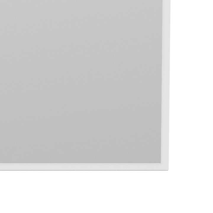Montana rektangulært spejl 46,8x69,6 cm - White - Montana