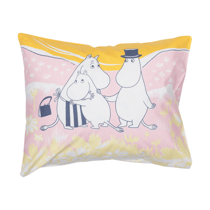 Family Time mumi pudebetræk - 50x60 cm - Moomin Arabia