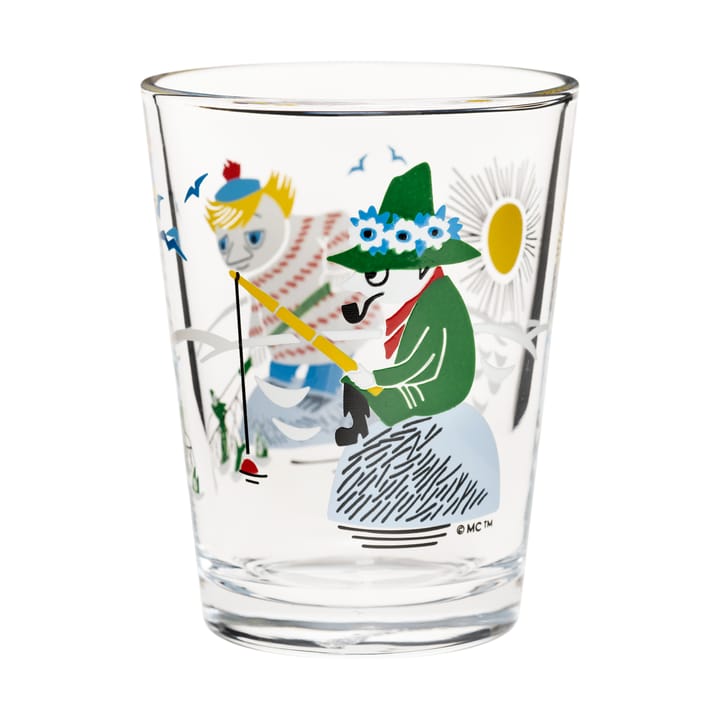 Mumi glas 22 cl - Fiskeri - Moomin Arabia