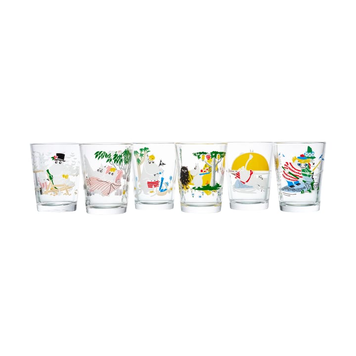 Mumi glas 22 cl, Hvilepause Moomin Arabia