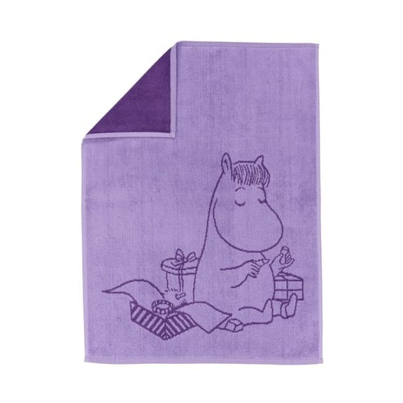 Mumi håndklæde 50x70 cm - Snorkfrøkenen violet - Moomin Arabia