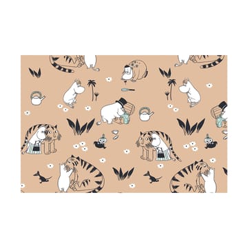 Mumi sengesæt 150x210 cm - Mumifamilien beige - Moomin Arabia