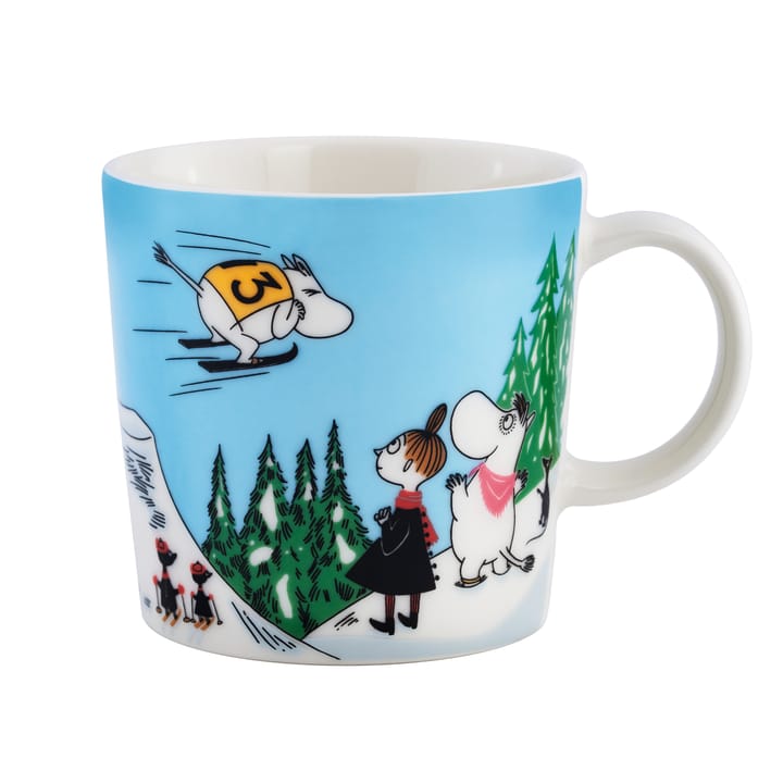 Mumikrus vinter 2024 Ski jumping, 30 cl Moomin Arabia