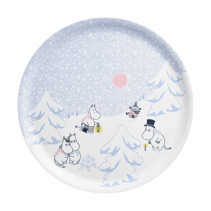 Moomin bakke Ø35 cm - Let it snow - Muurla