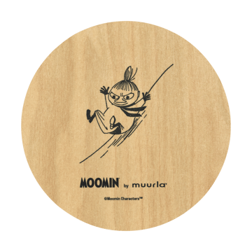 Moomin glasbrikker Ø10 cm - Let it snow - Muurla