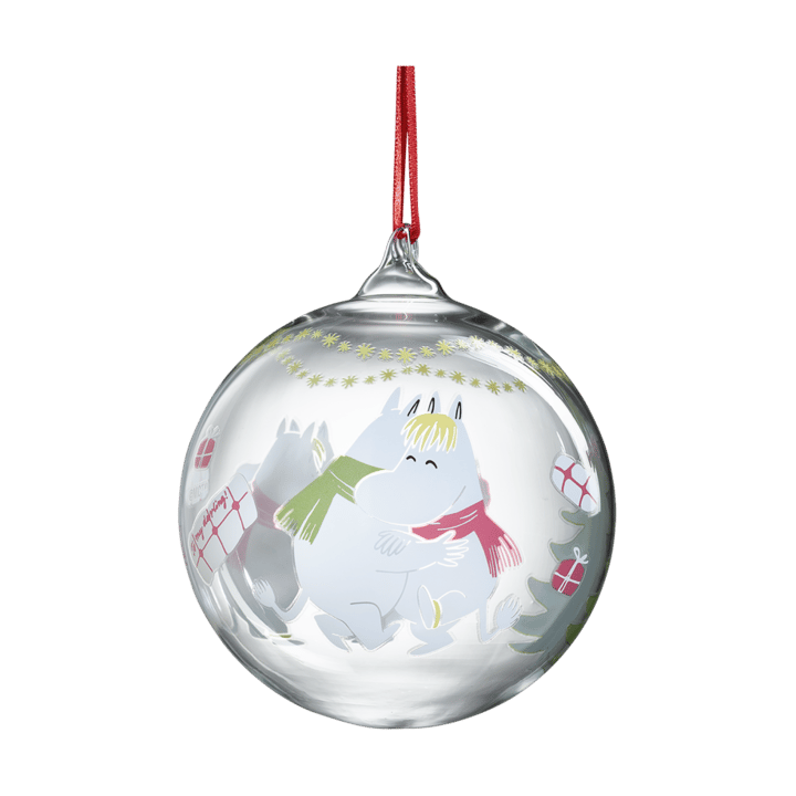 Moomin julekugle Ø9 cm, Happy holidays Muurla