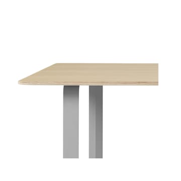 70/70 spisebord 170x85 cm - Oak veneer/Plywood/Grey - Muuto