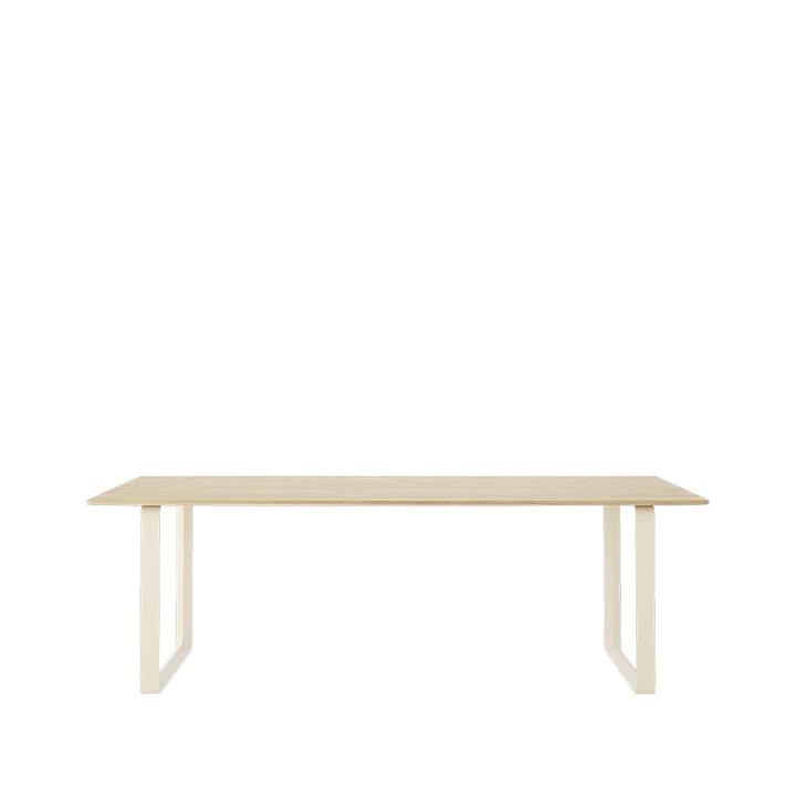 70/70 spisebord 225x90 cm - Solid oak/Sand - Muuto