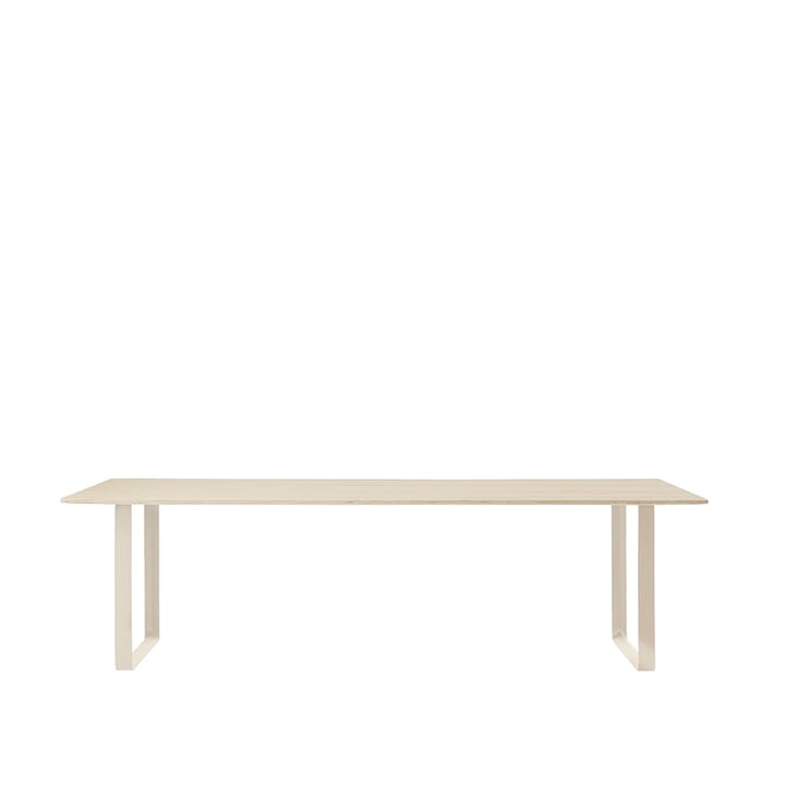 70/70 spisebord 255x108 cm - Oak veener/Plywood/Sand - Muuto