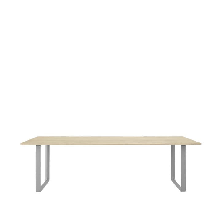 70/70 spisebord 255x108 cm - Solid oak/Grey - Muuto