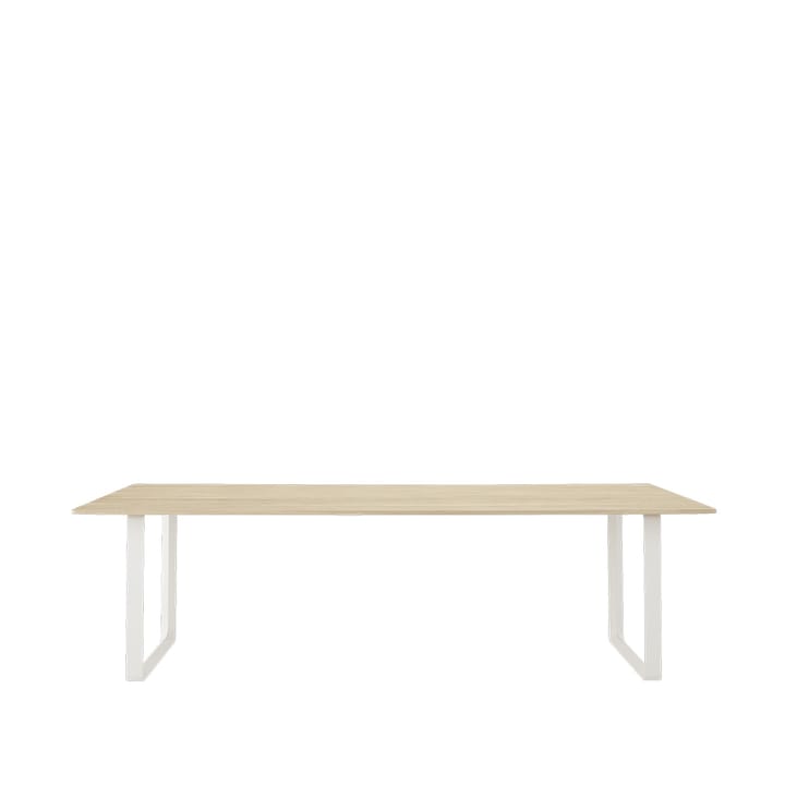 70/70 spisebord 255x108 cm - Solid oak/White - Muuto