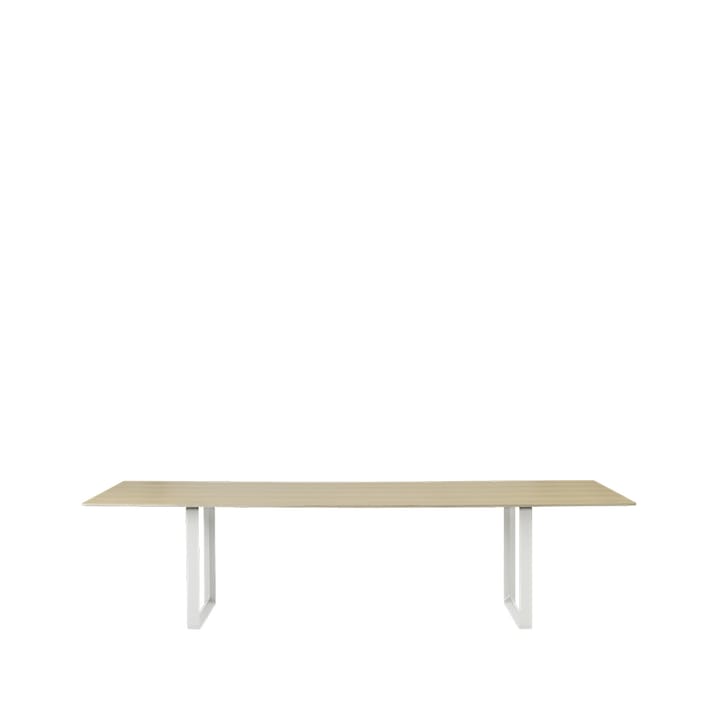 70/70 spisebord 295x108 cm - Oak veneer/Plywood/White - Muuto