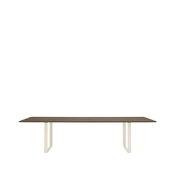 70/70 spisebord 295x108 cm - Solid smoked oak/Sand - Muuto