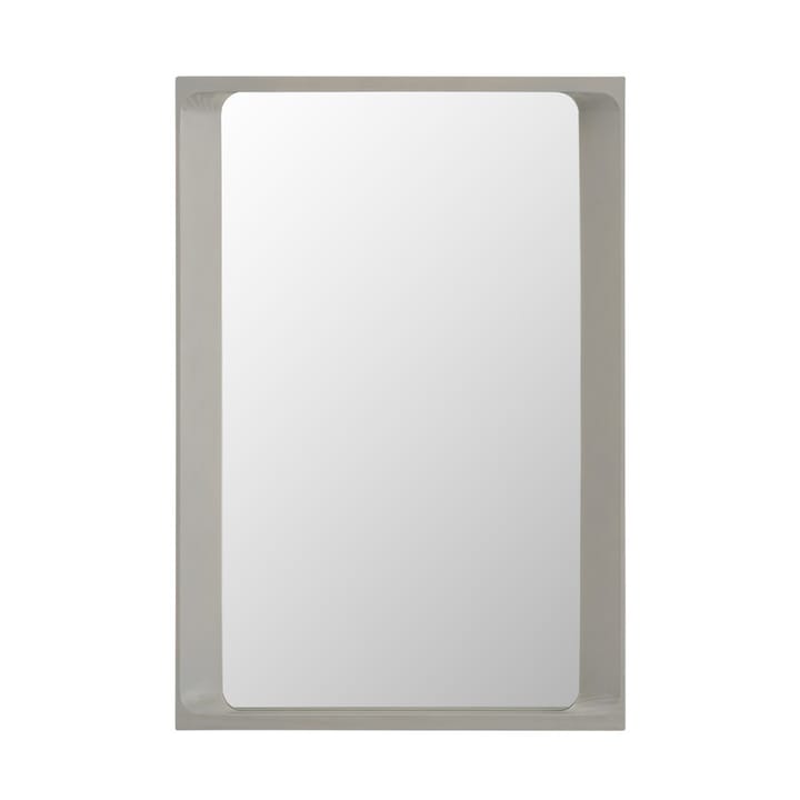 Arced spejl 80x55 cm - Light grey - Muuto