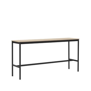 Base High barbord - oak, sort stel, krydsfinérkant, B50 L190 H95 - Muuto