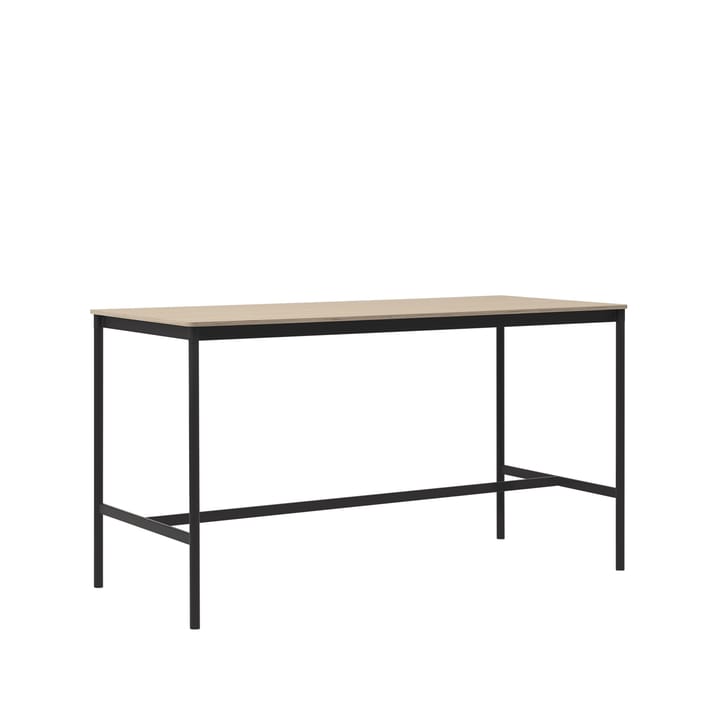 Base High barbord - oak, sort stel, krydsfinérkant, B85 L190 H105 - Muuto